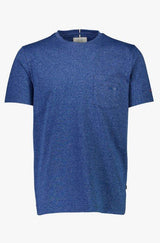Bison Mouliné - T-shirt med lomme i komfort fit - HUSET Men & Women