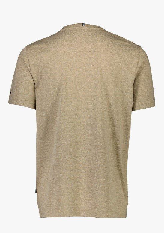 Bison Mouliné - T-shirt med lomme i komfort fit - HUSET Men & Women