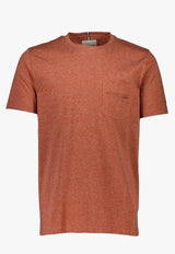 Bison Mouliné - T-shirt med lomme i komfort fit - HUSET Men & Women
