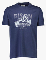 Bison Mountain - T-shirt (M-4XL) - HUSET Men & Women