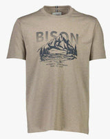 Bison Mountain - T-shirt (M-4XL) - HUSET Men & Women