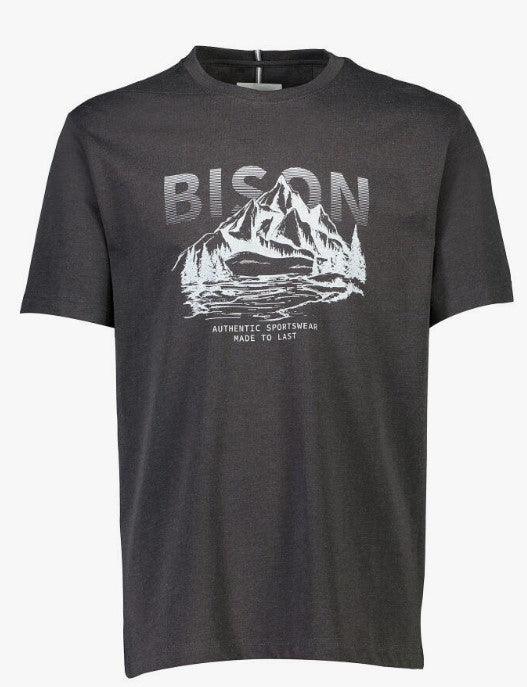 Bison Mountain - T-shirt (M-4XL) - HUSET Men & Women