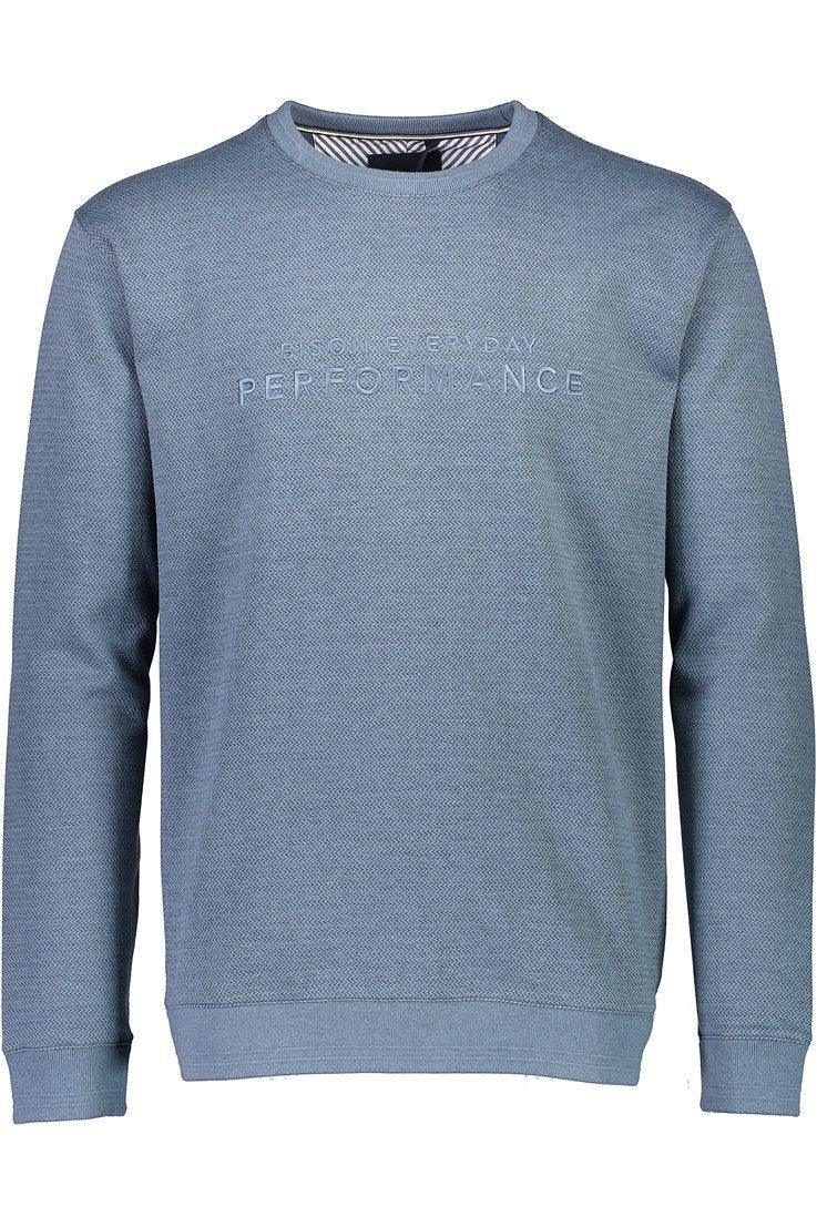 Bison Performance sweat med broderi - HUSET Men & Women