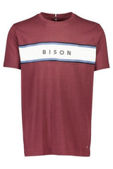 Bison Piqué - Logo t-shirt - HUSET Men & Women