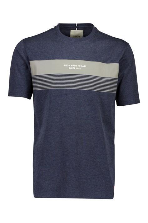 Bison Print Tee - T-shirt - HUSET Men & Women