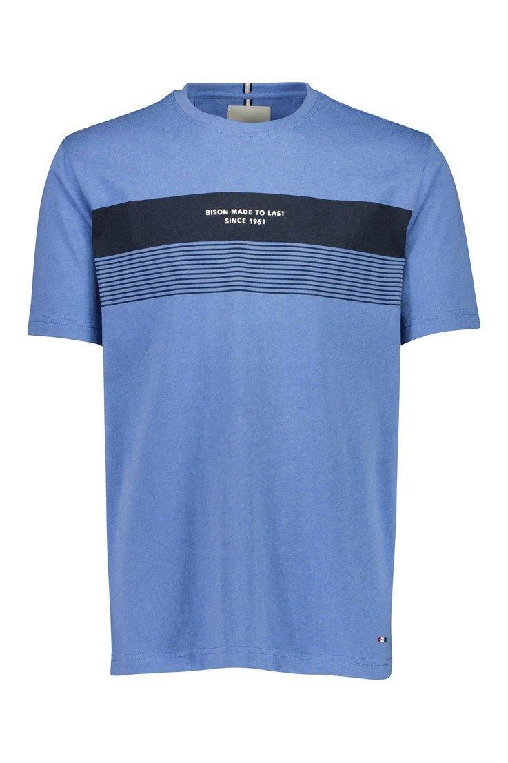 Bison Print Tee - T-shirt - HUSET Men & Women