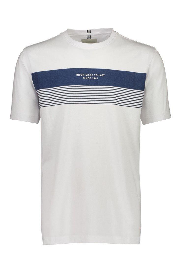 Bison Print Tee - T-shirt - HUSET Men & Women