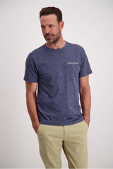 Bison - Recycled T-shirt m. brystlomme (S - 3XL) - HUSET Men & Women