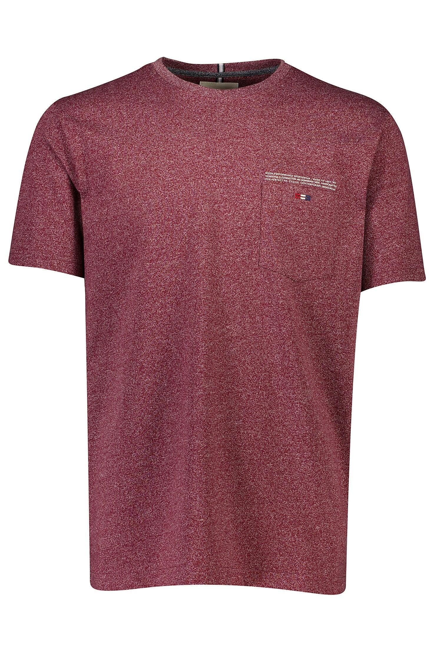 Bison - Recycled T-shirt m. brystlomme (S - 3XL) - HUSET Men & Women
