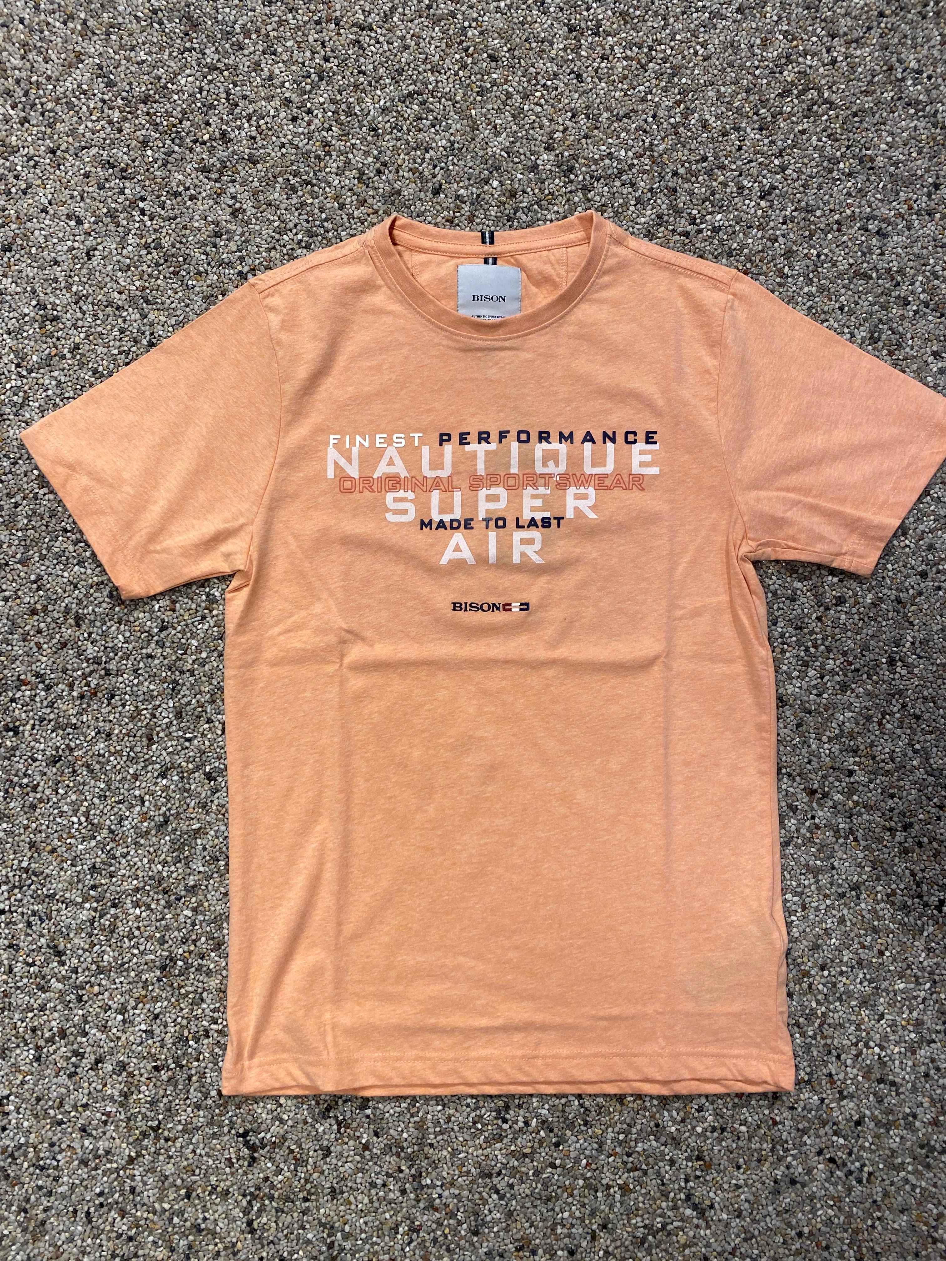 Bison - Recycled T-shirt m. print (S - 3XL) - HUSET Men & Women