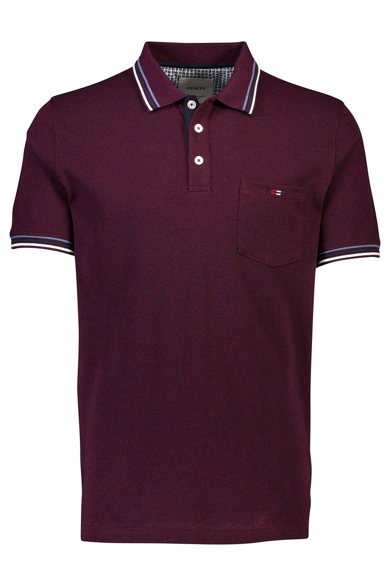 Bison Signature polo - Comfort fit (M - 4XL) - HUSET Men & Women (7828654555388)