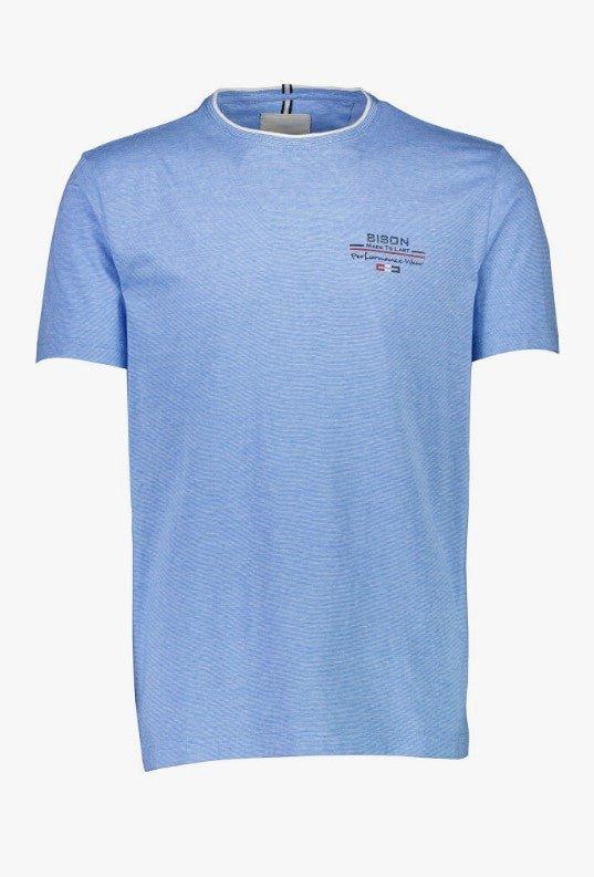 Bison - Stribet T-shirt - HUSET Men & Women