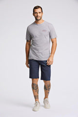 Bison - Stribet T-shirt - HUSET Men & Women