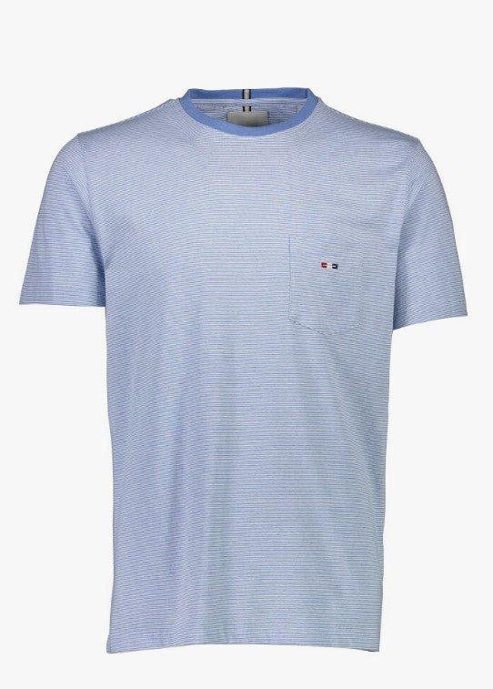 Bison - Stribet T-shirt - HUSET Men & Women