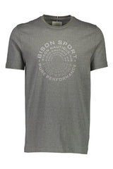 Bison - Stribet t-shirt m. print (S - 3XL) - HUSET Men & Women