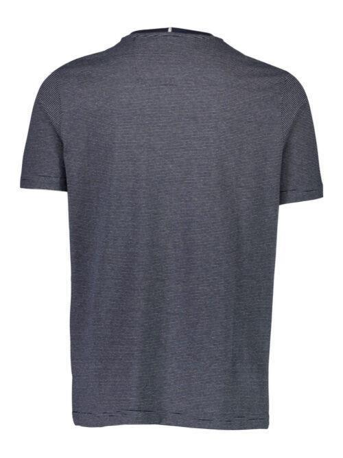 Bison Striped Tee - Stribet t-shirt m. logo - HUSET Men & Women