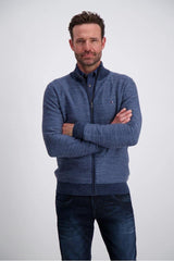 Bison Structure Zip Cardigan - HUSET Men & Women