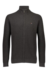 Bison Structured - Cardigan m. lynlås 3XL - 4XL - HUSET Men & Women