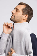 Bison - Superflex sweat cardigan - HUSET Men & Women