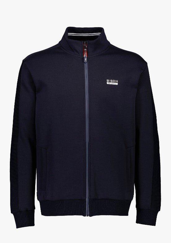 Bison - Superflex sweat cardigan - HUSET Men & Women