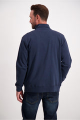 Bison sweat cardigan m. lynlås - HUSET Men & Women