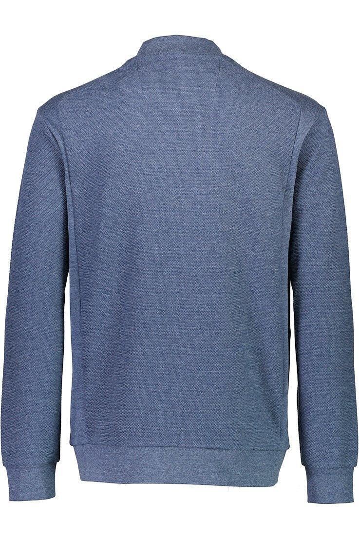 Bison sweat cardigan med logo - HUSET Men & Women