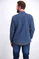 Bison sweat cardigan med logo - HUSET Men & Women