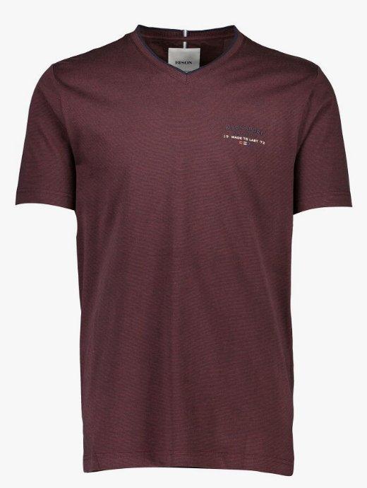 Bison - T-shirt m. v-hals (M-4XL) - HUSET Men & Women