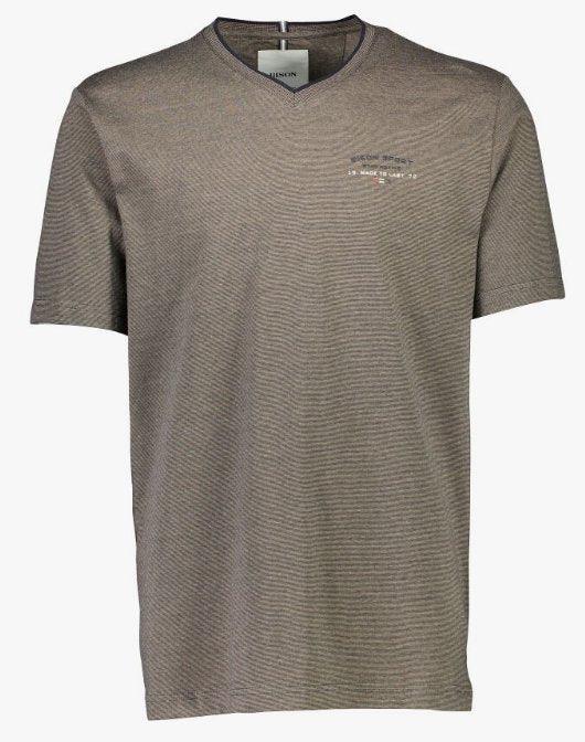 Bison - T-shirt m. v-hals (M-4XL) - HUSET Men & Women