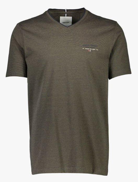 Bison - T-shirt m. v-hals (M-4XL) - HUSET Men & Women