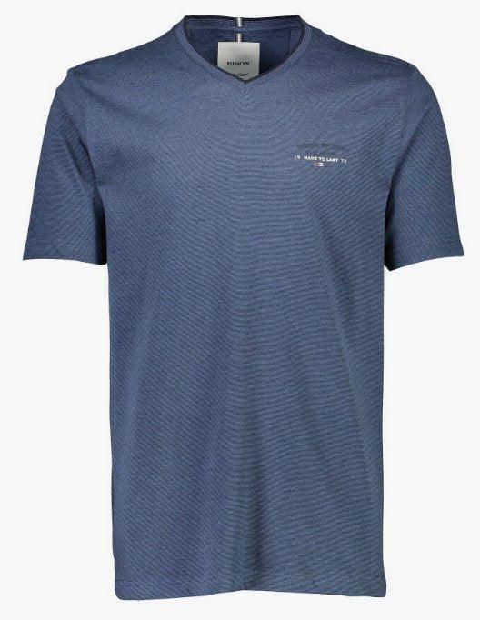 Bison - T-shirt m. v-hals (M-4XL) - HUSET Men & Women