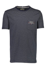 Bison T-shirt - Stribet med brystlomme (XXL-4XL) - HUSET Men & Women