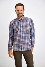 Bison ternet oxford skjorte - HUSET Men & Women (7895861395708)