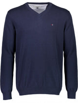 Bison V-neck - Strik i økologisk bomuld - HUSET Men & Women
