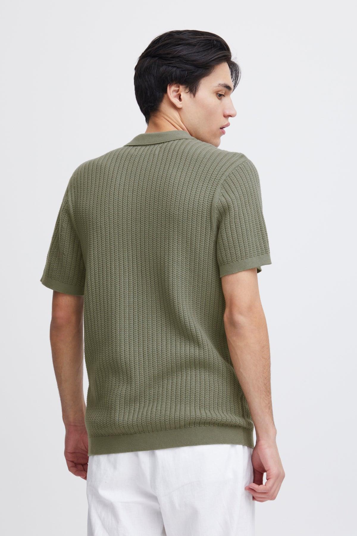 Casual Friday Karl - Strik polo med struktur - HUSET Men & Women