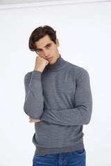 Casual Friday Konrad - Merino rullekrave strik - HUSET Men & Women