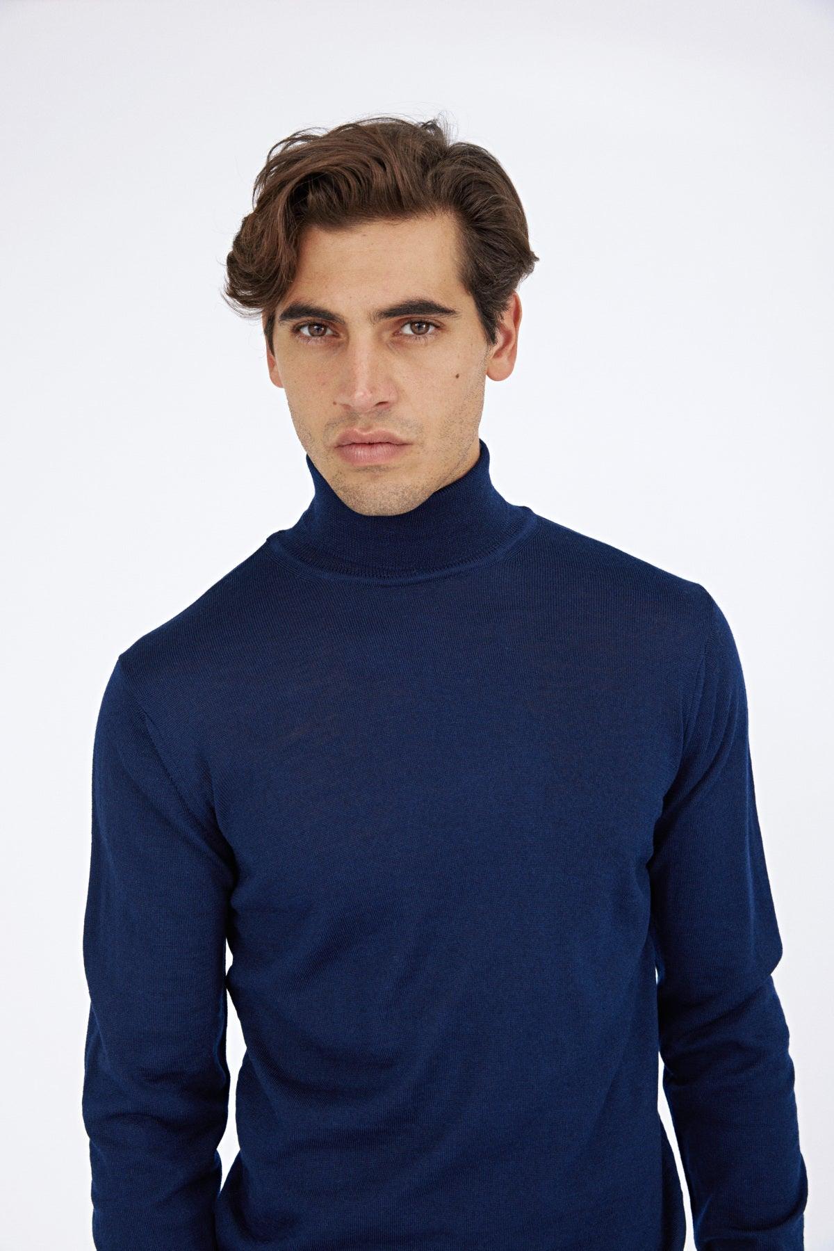 Casual Friday Konrad - Merino rullekrave strik - HUSET Men & Women