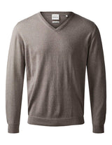 Clipper Turin - Merinouldsstrik med V-hals - HUSET Men & Women