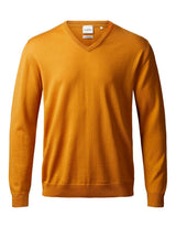 Clipper Turin - Merinouldsstrik med V-hals - HUSET Men & Women