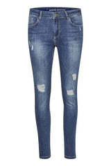 Denim Hunter 40 Celina - Mid slim jeans m. breaks - HUSET Men & Women