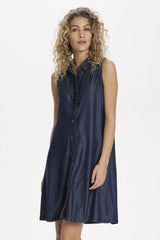 Denim Hunter Cala - Kjole u. ærmer - HUSET Men & Women