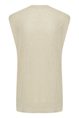 Denim Hunter Mary - Strikket vest - HUSET Men & Women