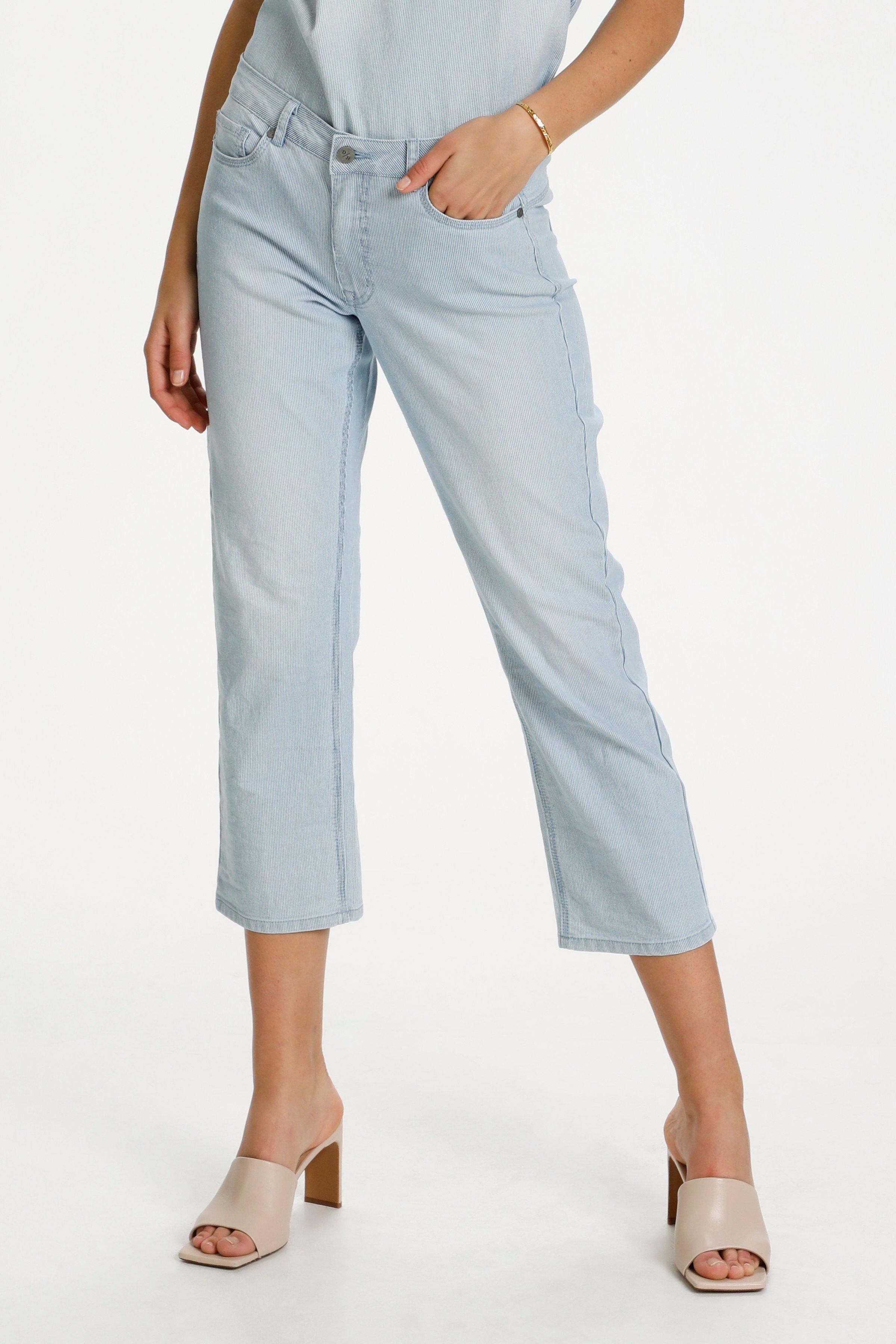 Denim Hunter Vitus - Ankel jeans alm waist - HUSET Men & Women
