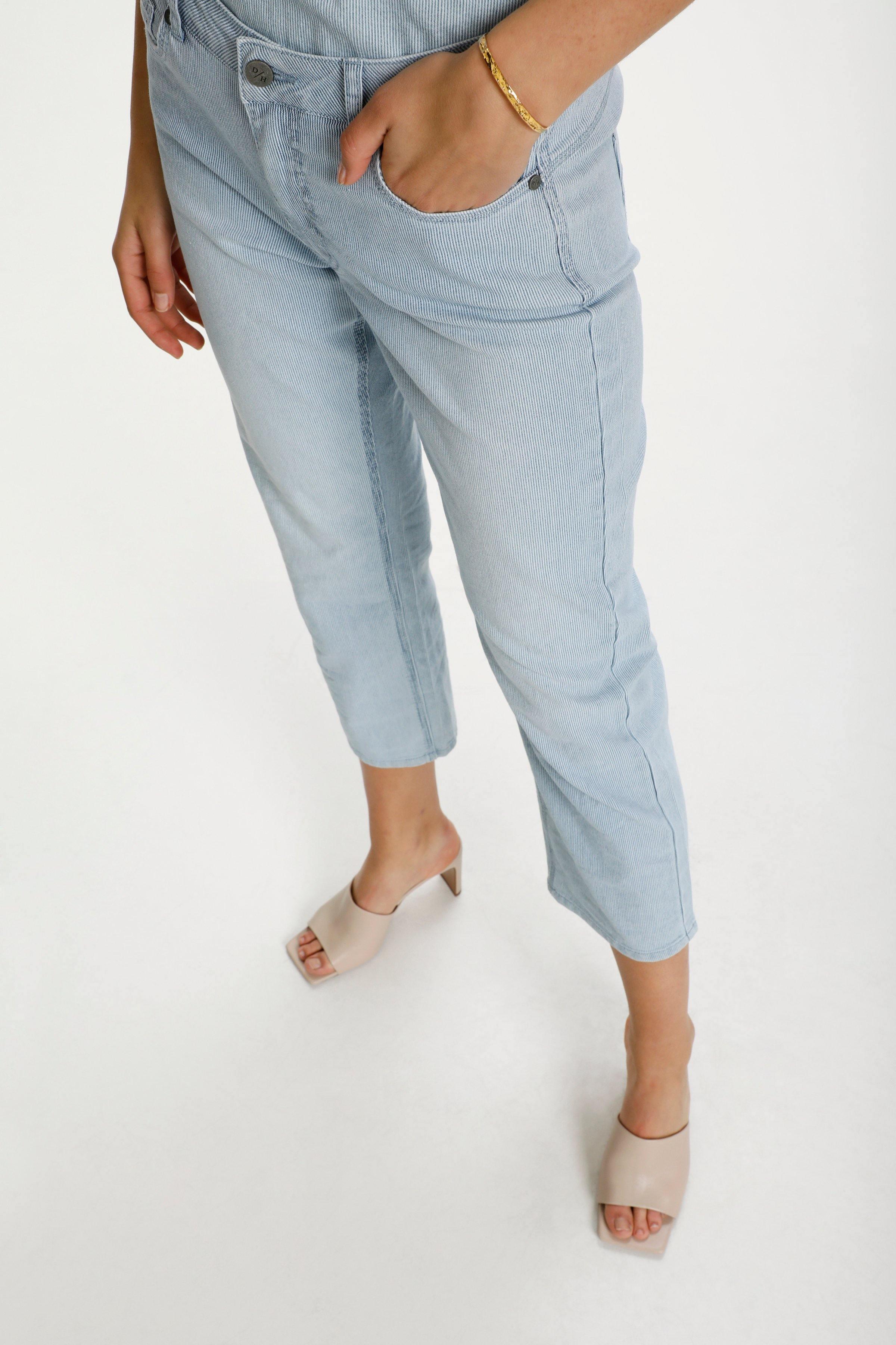 Denim Hunter Vitus - Ankel jeans alm waist - HUSET Men & Women