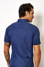 Desoto Kent - Kortærmet jersey skjorte - HUSET Men & Women (8019172622588)
