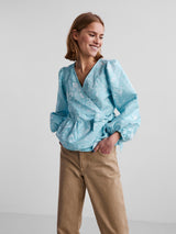 Ditte Estrup x Pieces Aviona - Wrap top - HUSET Men & Women