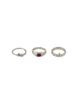 Ditte Estrup x Pieces Maria - 3-pak ringe - HUSET Men & Women