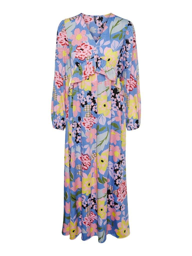 Forudbestilling Pieces Juna - Midi kjole (7762352996604)