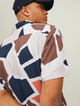 Jack and Jones Abstract - Modal skjorte m. cubakrave - HUSET Men & Women