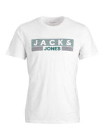 Jack and Jones Corp - Slimfit logo T-shirt - HUSET Men & Women (6577239621711)